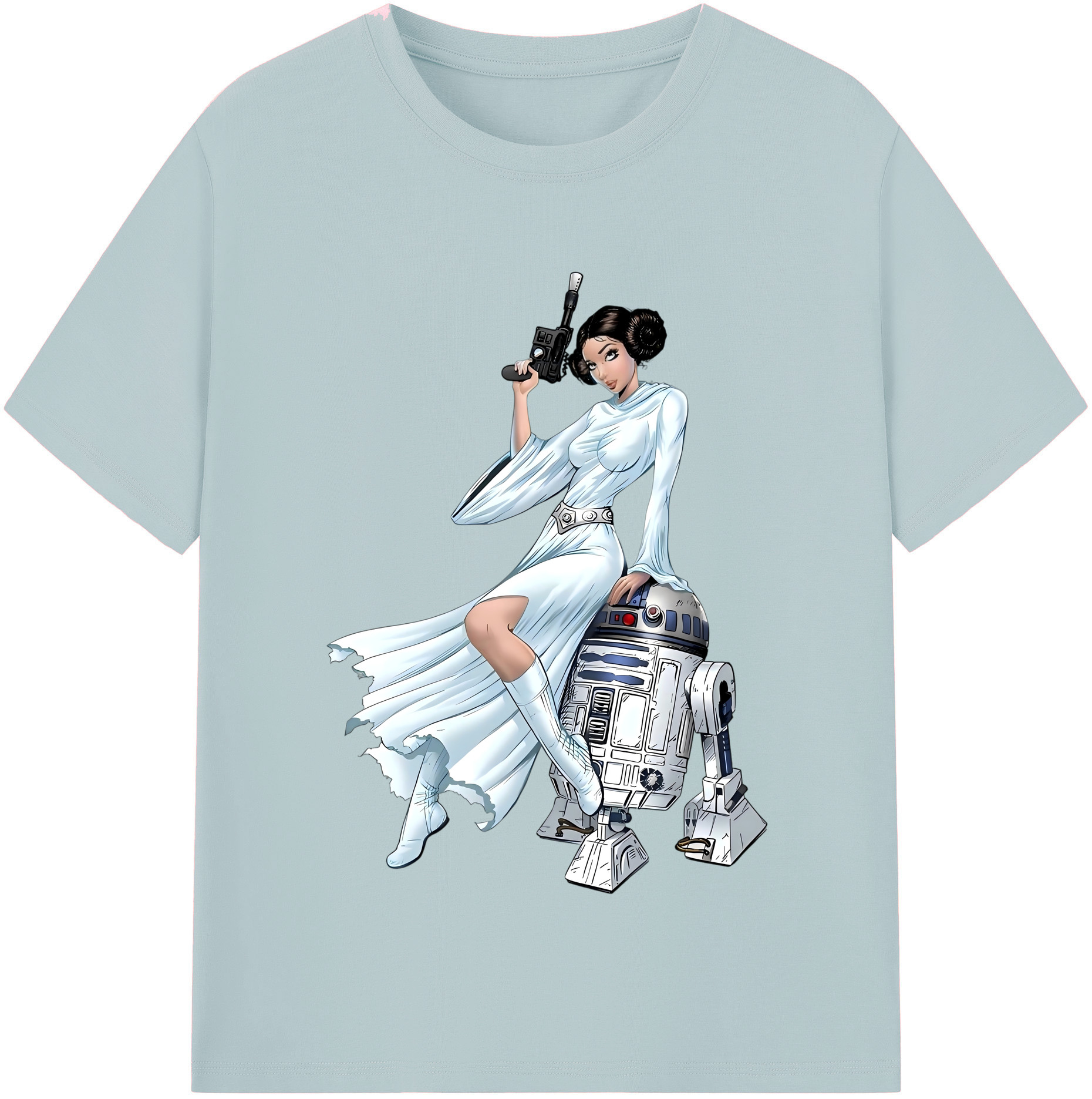 （画像用） スター・ウォーズ Star Wars 綿100％半袖Tシャツ（フロントプリント）